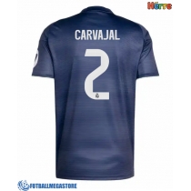 Fotballdrakt Herre Real Madrid Daniel Carvajal #2 Bortedrakt 2025-26 Kortermet